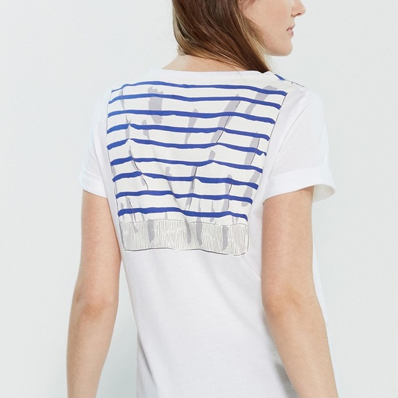 KATE SPADE | TROMPE LโOEIL T-SHIRT - Picture 2 of 5